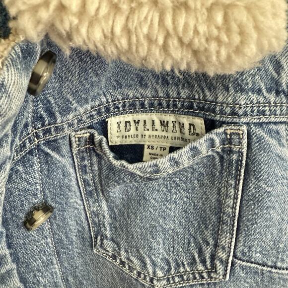 Idyllwind by Miranda Lambert Denim Jacket Women’s XS Reversible Cowgirl Western - Picture 7 of 14